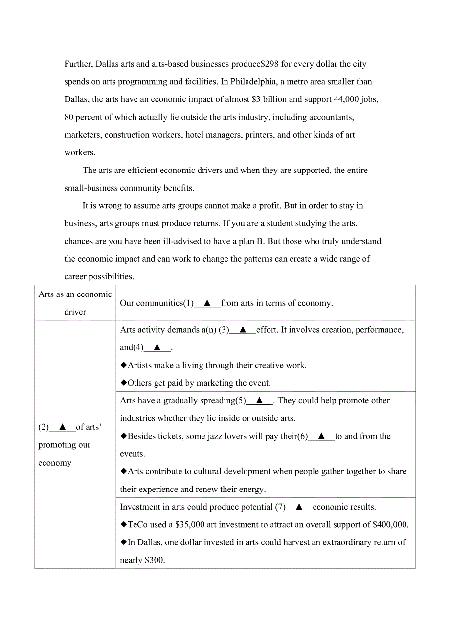 2020届高考英语江苏版二轮习题：第三篇 考前20天 任务型阅读专练4篇 WORD版含解析.docx_第2页