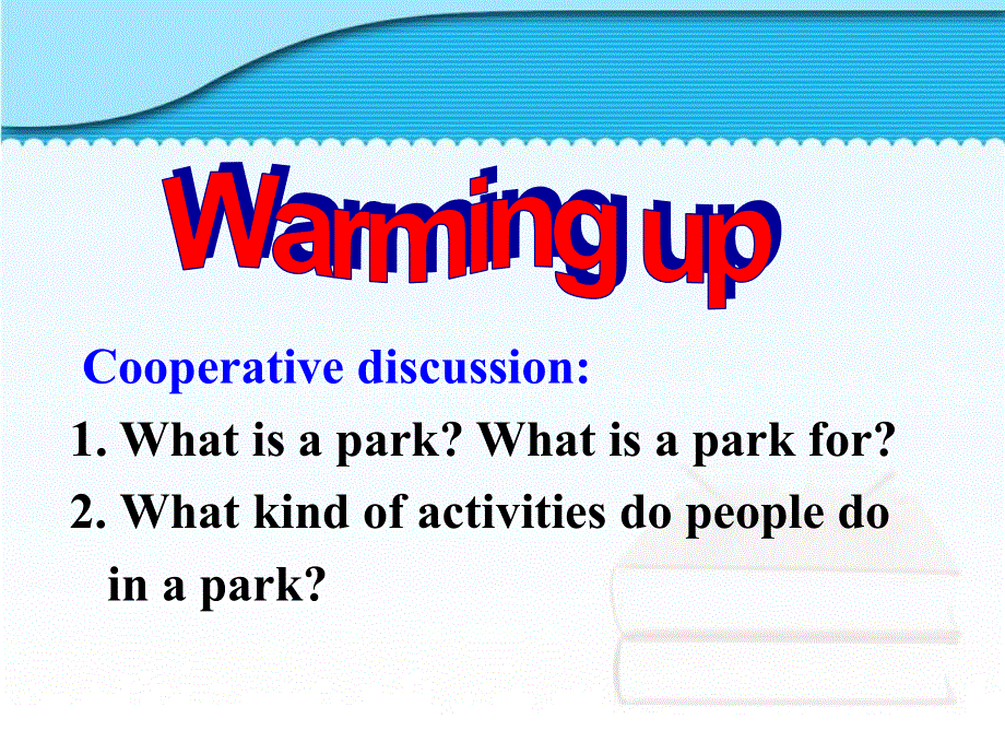 宁夏青铜峡市高级中学人教版高中英语必修四课件：UNIT5 THEME PARKS READING .ppt_第3页