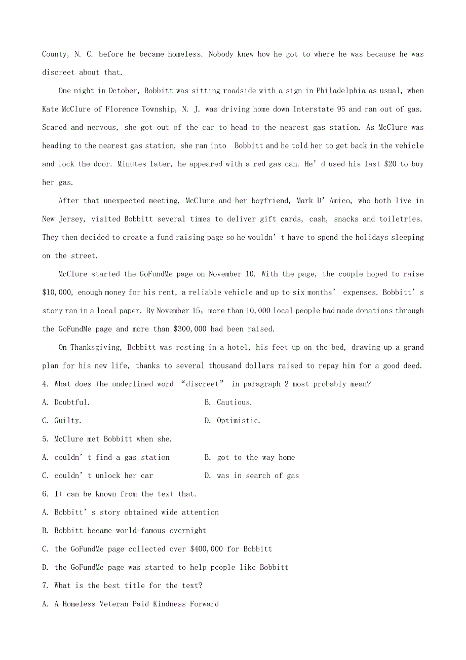 2020年高考英语练习试题（十）（含解析）.docx_第3页