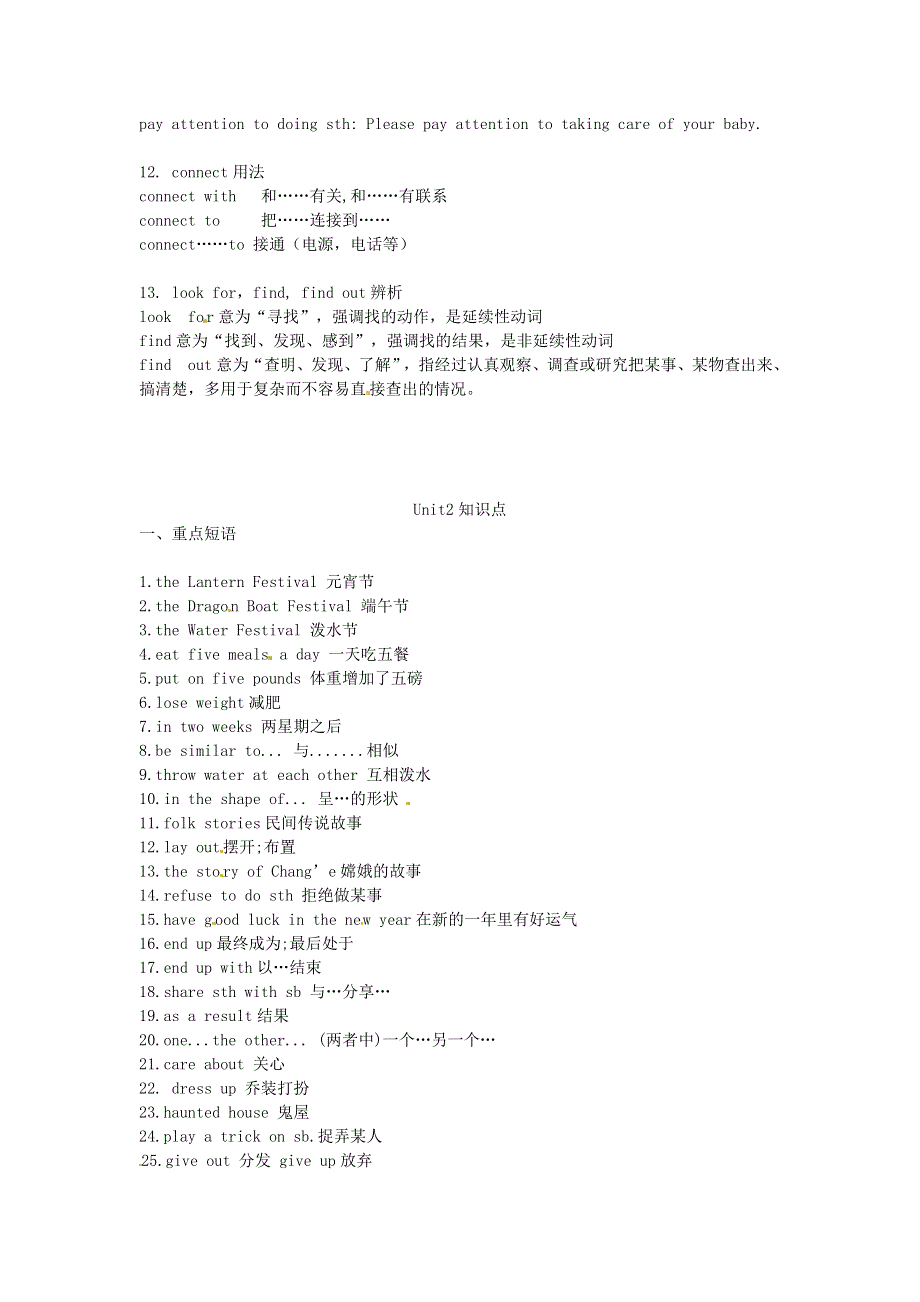 2020年九年级英语上学期暑期预习知识点总结.doc_第3页