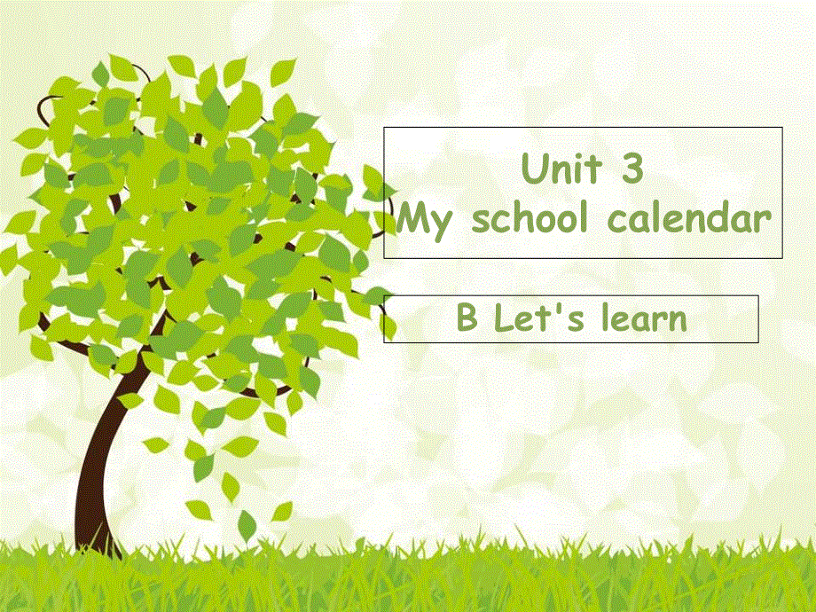 小学英语五年级下册Unit3-part-B-Let’s-learn 人教（PEP）.ppt_第1页