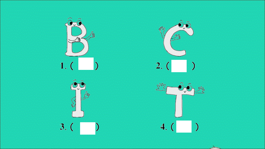 小学英语毕业升学专项复习（二）字母与语音作业课件 人教PEP.ppt_第3页