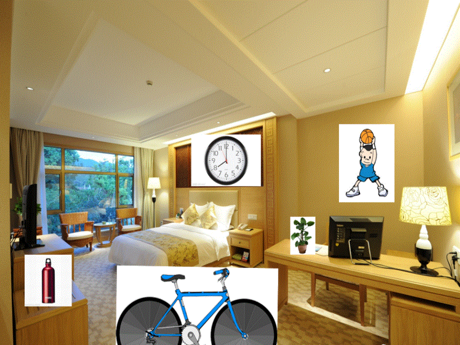 小学英语人教版(PEP)五年级上册Unit5 There is a big bed PartA.ppt_第3页