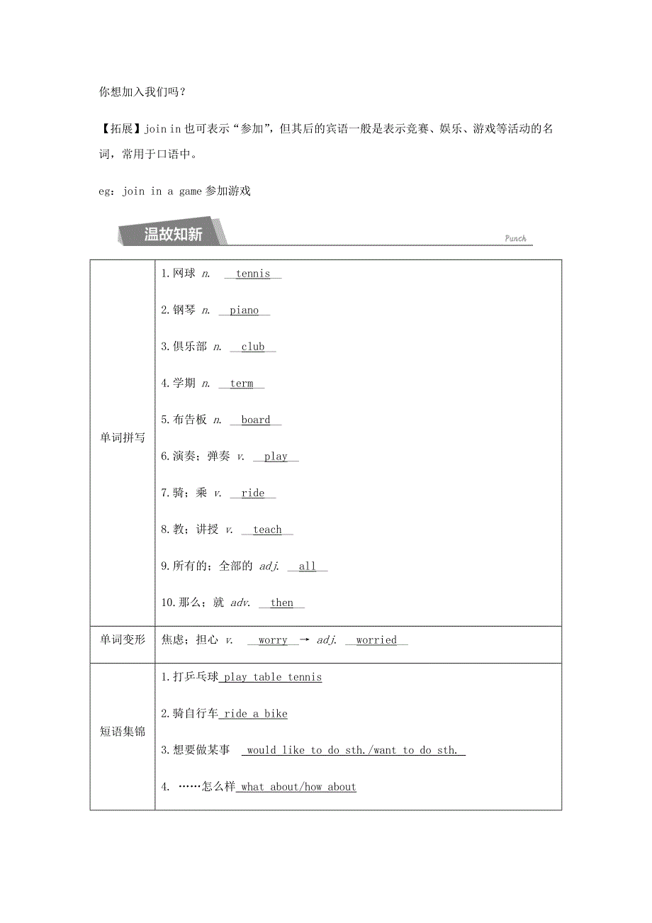 2020春七年级英语下册 Module 2 What can you do Unit 1 I can play the piano同步测试 （新版）外研版.docx_第2页