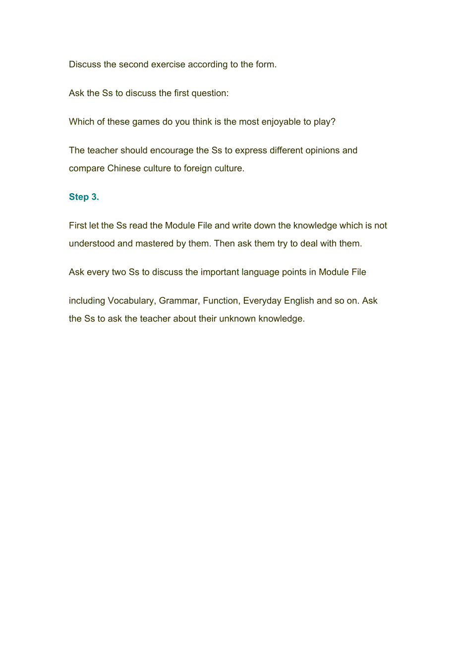 2019春外研版高二英语选修七教案：MODULE 1 BASKETBALL PERIOD FIVE READING AND PRACTICE CULTURAL CORNER .doc_第2页