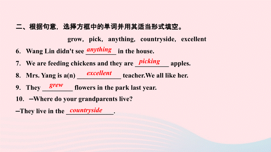 2024七年级英语下册 Unit 11 How was your school trip第二课时Section A (2a-2d)作业课件（新版）人教新目标版.ppt_第3页