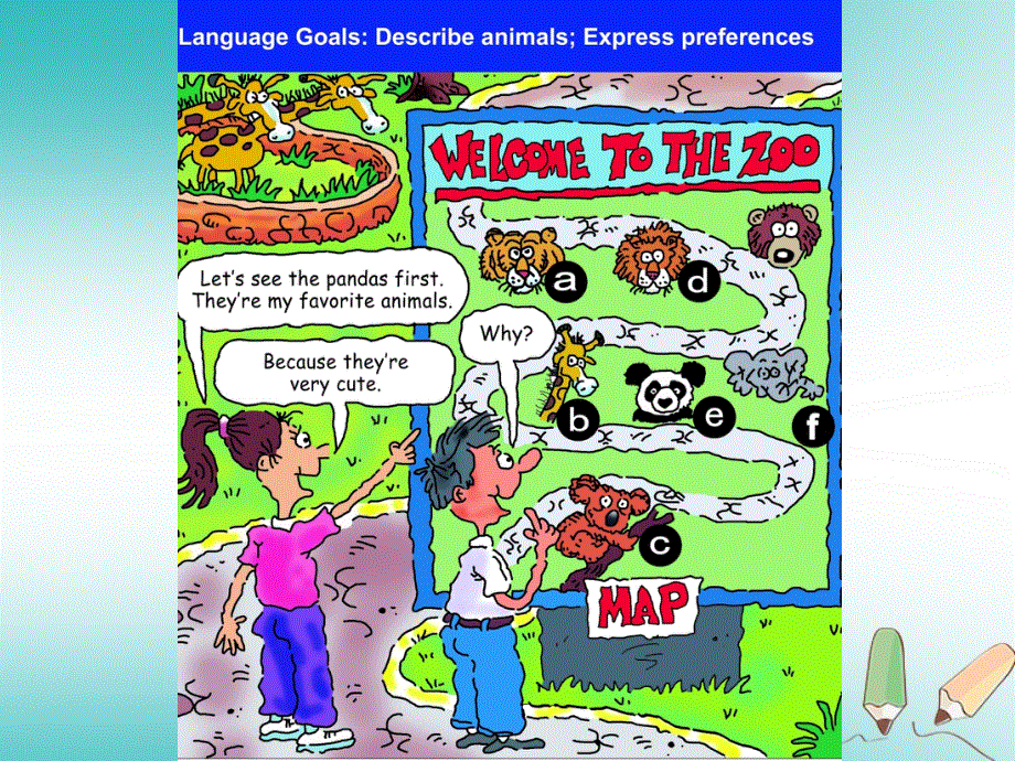 山东省郓城县随官屯镇七年级英语下册Unit5Whydoyoulikepandas课件新版人教新目标版.ppt_第2页