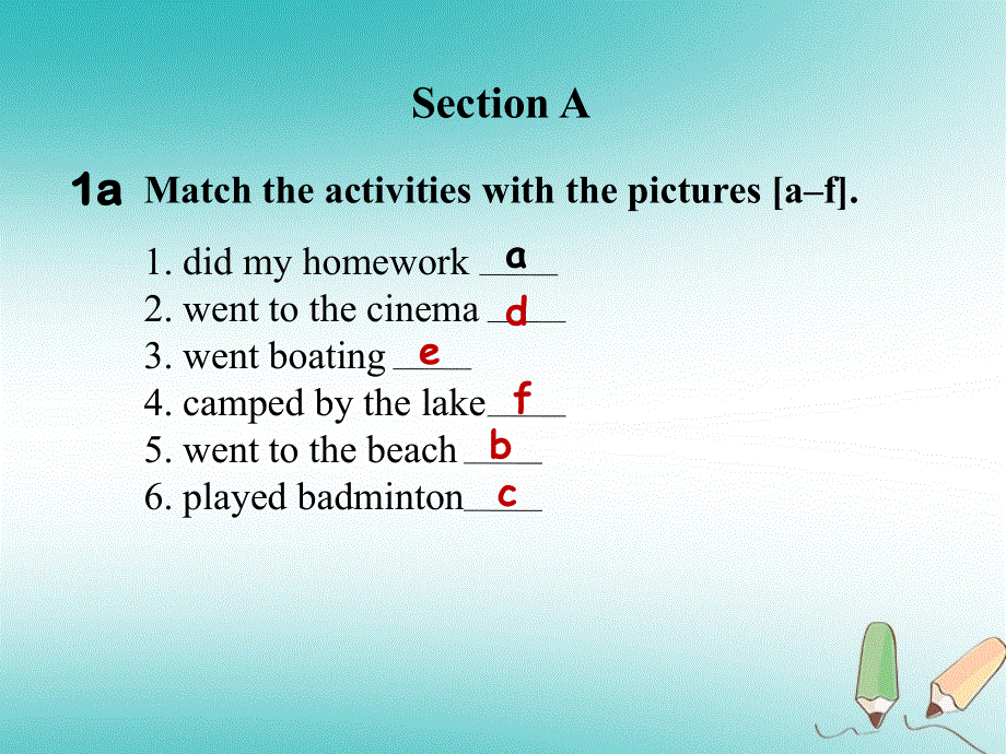 山东省郓城县随官屯镇七年级英语下册Unit12Whatdidyoudo课件新版人教新目标版.ppt_第3页