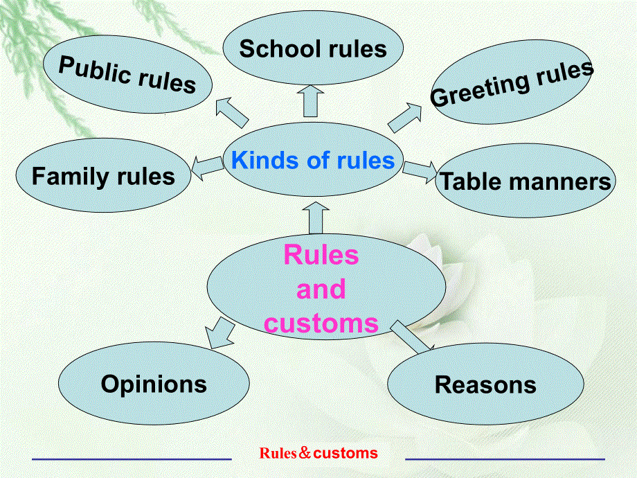 山东省青岛市西海岸新区6中2018年新目标九年级英语一轮专题复习：Rules and customs(共18张PPT).ppt_第3页