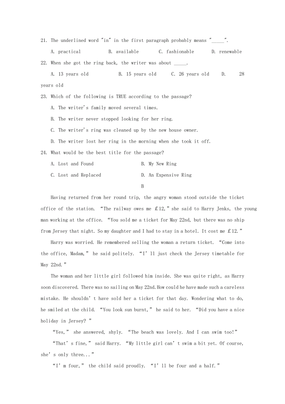 内蒙古包头市第四中学2017_2018学年高二英语12月月考模拟练习试题.doc_第2页