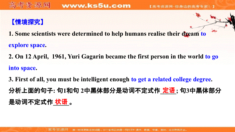 新教材2020-2021学年英语人教版必修第三册课件：UNIT 4 DISCOVERING USEFUL STRUCTURES .ppt_第2页