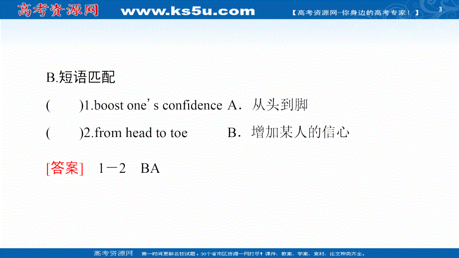 新教材2020-2021学年高中外研（2019）英语选择性必修第三册课件：UNIT 1 预习 新知早知道1 .ppt_第3页