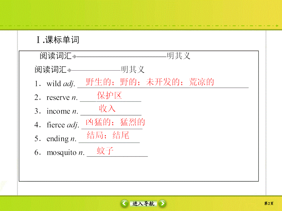 2020高考英语二轮复习人教版：必修2 课时作业A9 WORD版含答案.ppt_第2页