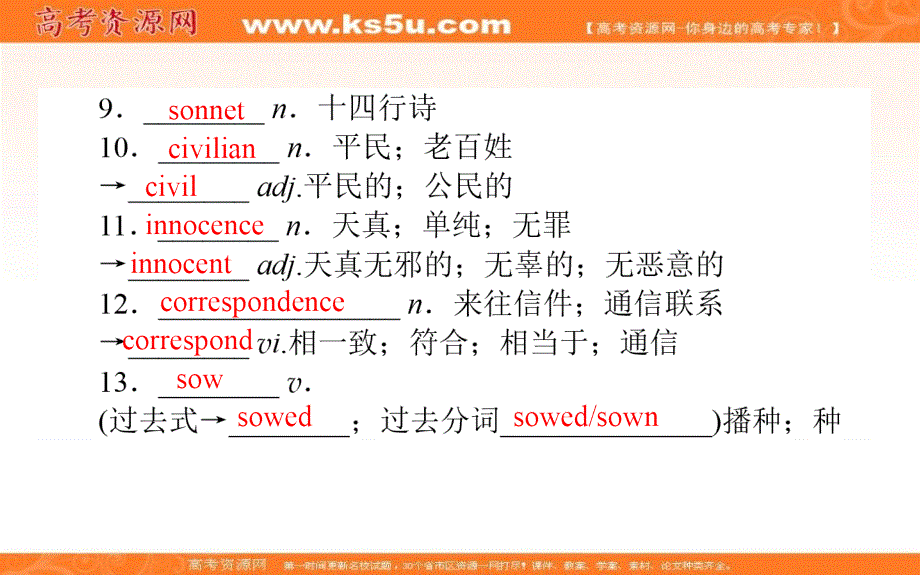 新教材2020-2021学年高中英语人教版选择性必修第三册课件：UNIT 5 SECTION Ⅱ　LEARNING ABOUT LANGUAGE .ppt_第3页