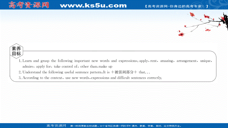 新教材2021-2022学年人教版英语必修第一册课件：UNIT 2　TRAVELLING AROUND PERIOD 2 .ppt_第2页