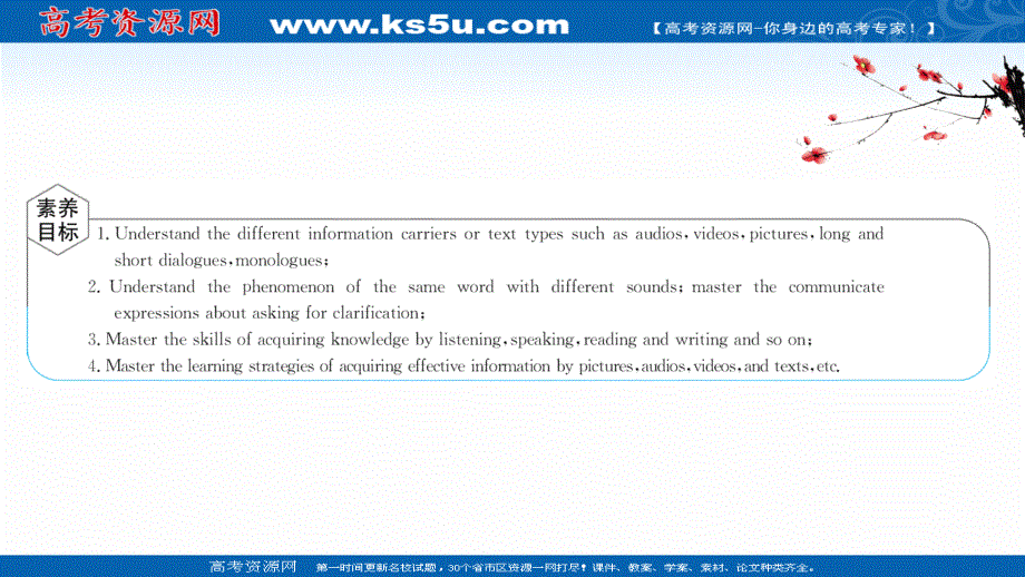 新教材2021-2022学年人教版英语必修第一册课件：UNIT 5　LANGUAGES AROUND THE WORLD PERIOD 1 .ppt_第2页
