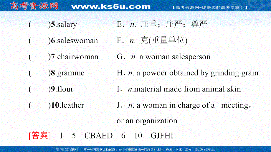 新教材2021-2022学年人教版英语选择性必修第四册课件：UNIT 1 SCIENCE FICTION 预习 新知早知道 .ppt_第3页