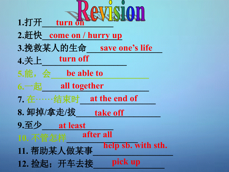 广东省惠东县安墩中学2014届中考英语指导讲座资料复习八下Module4_5课件.ppt_第2页