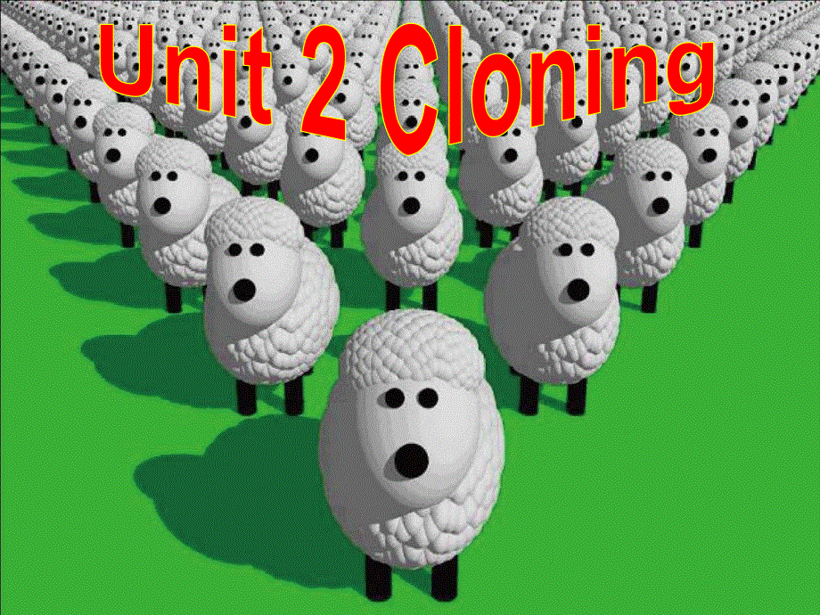 广东省揭阳市第三中学人教版高中英语选修八课件：UNIT2 CLONING .ppt_第1页