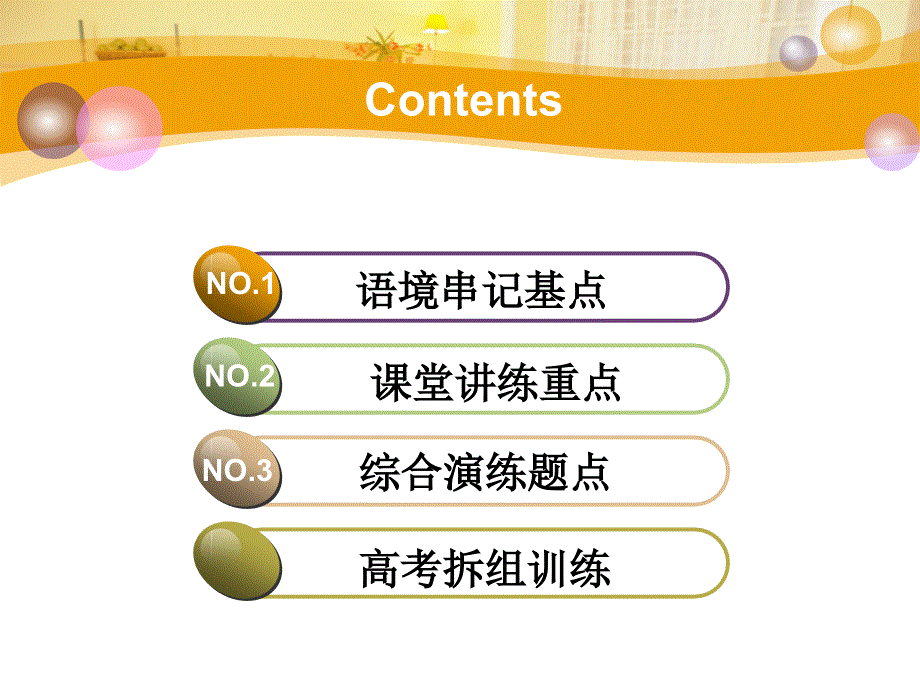 2020版高考英语新设计一轮复习重大版课件：必修2 UNIT 3 POWERFUL MUSIC .ppt_第2页