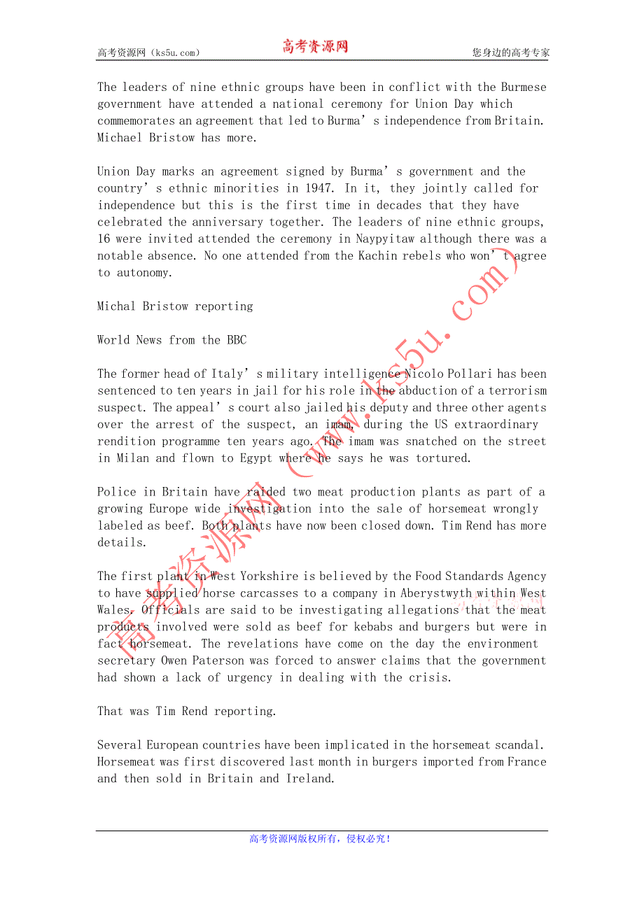 BBC英语听力2013年02月（WORD文本）：20130213BBC.doc_第2页