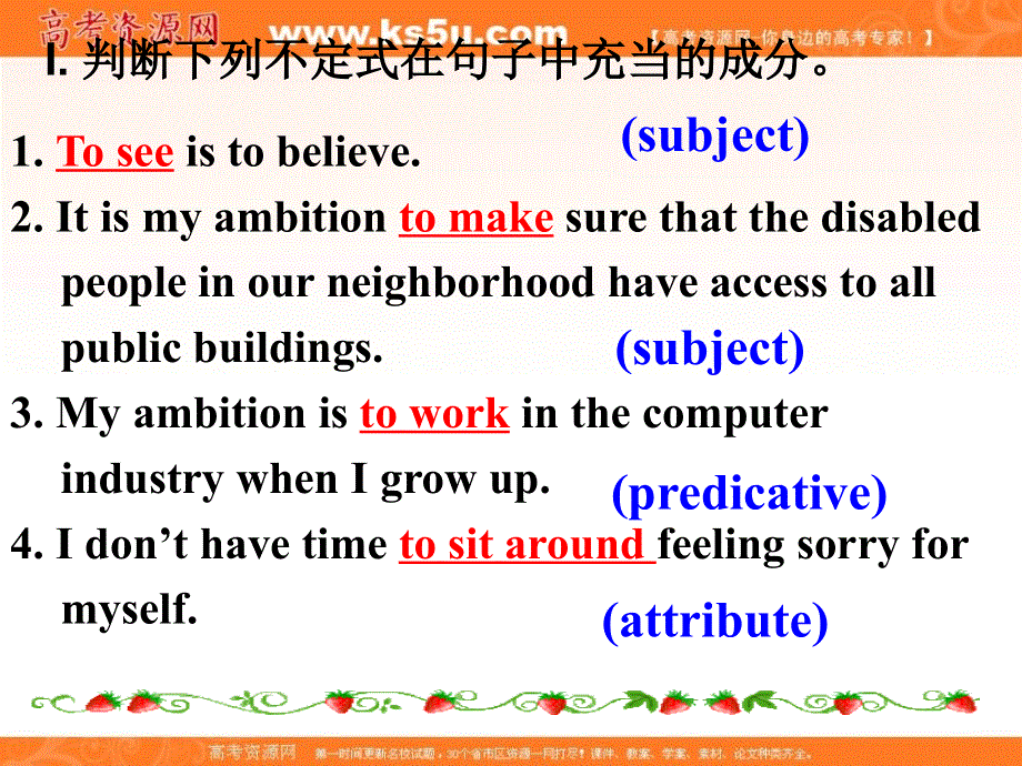 广东省江门市第一中学2016-2017学年（人教版）高中英语MODULE 7 UNIT 1 LIVING WELL GRAMMAR（课件） （共26张PPT） .ppt_第2页