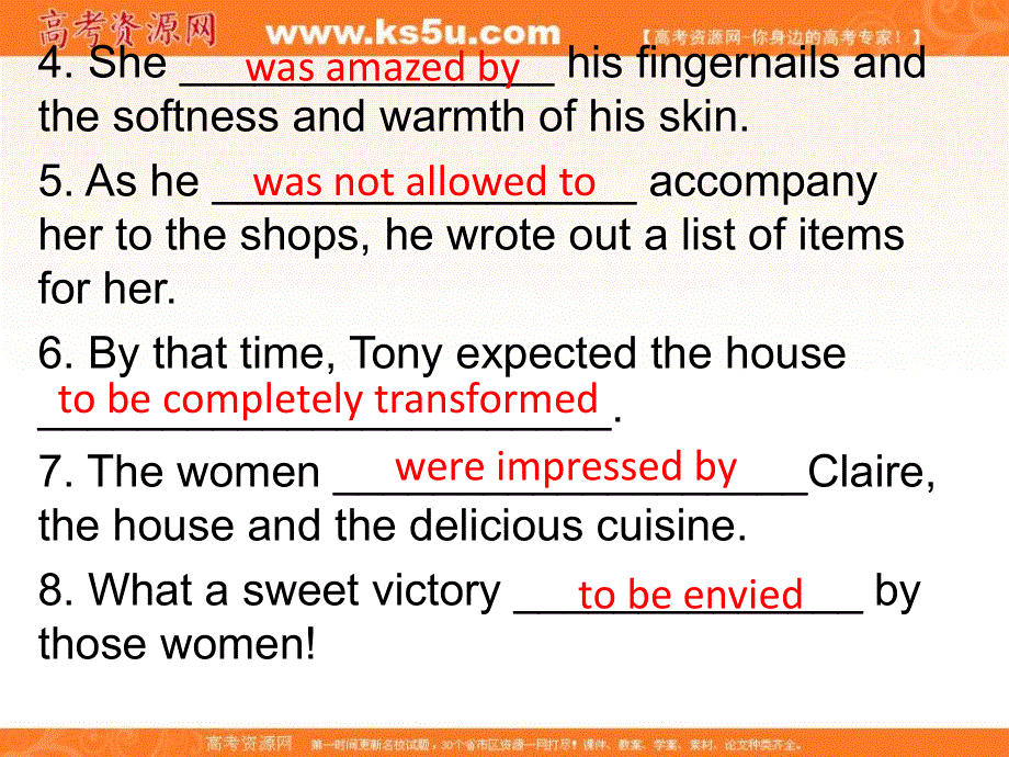 广东省江门市第一中学2016-2017学年（人教版）高中英语MODULE 7 UNIT 3 UNDER THE SEA-GRAMMAR （共30张PPT） .ppt_第3页