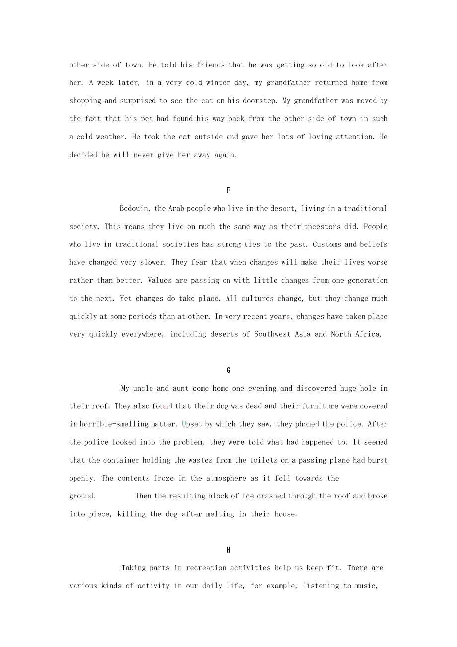 2019高考英语短文改错练习二.doc_第3页