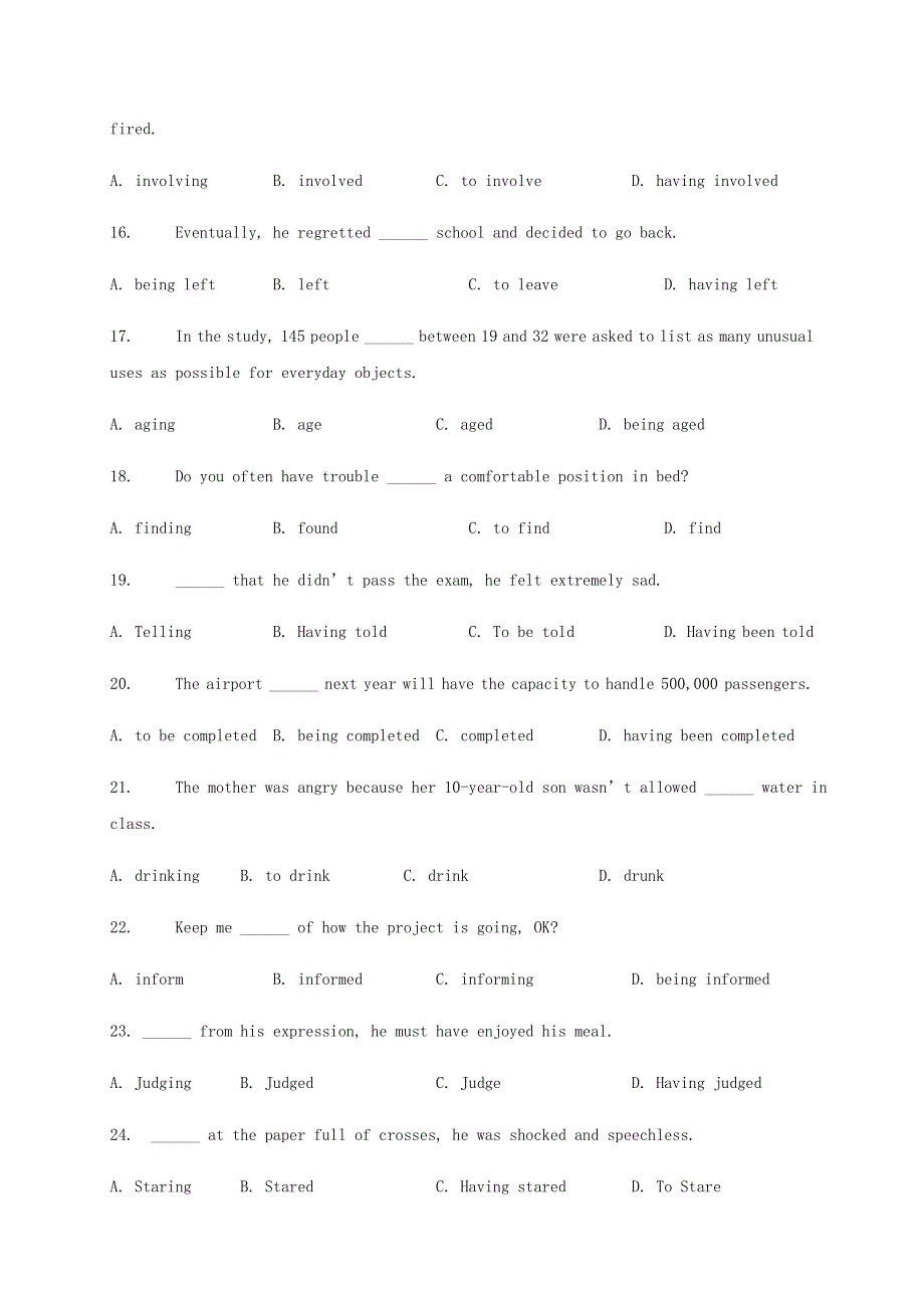 内蒙古赤峰二中2019_2020学年高二英语上学期第一次月考试题.doc_第3页