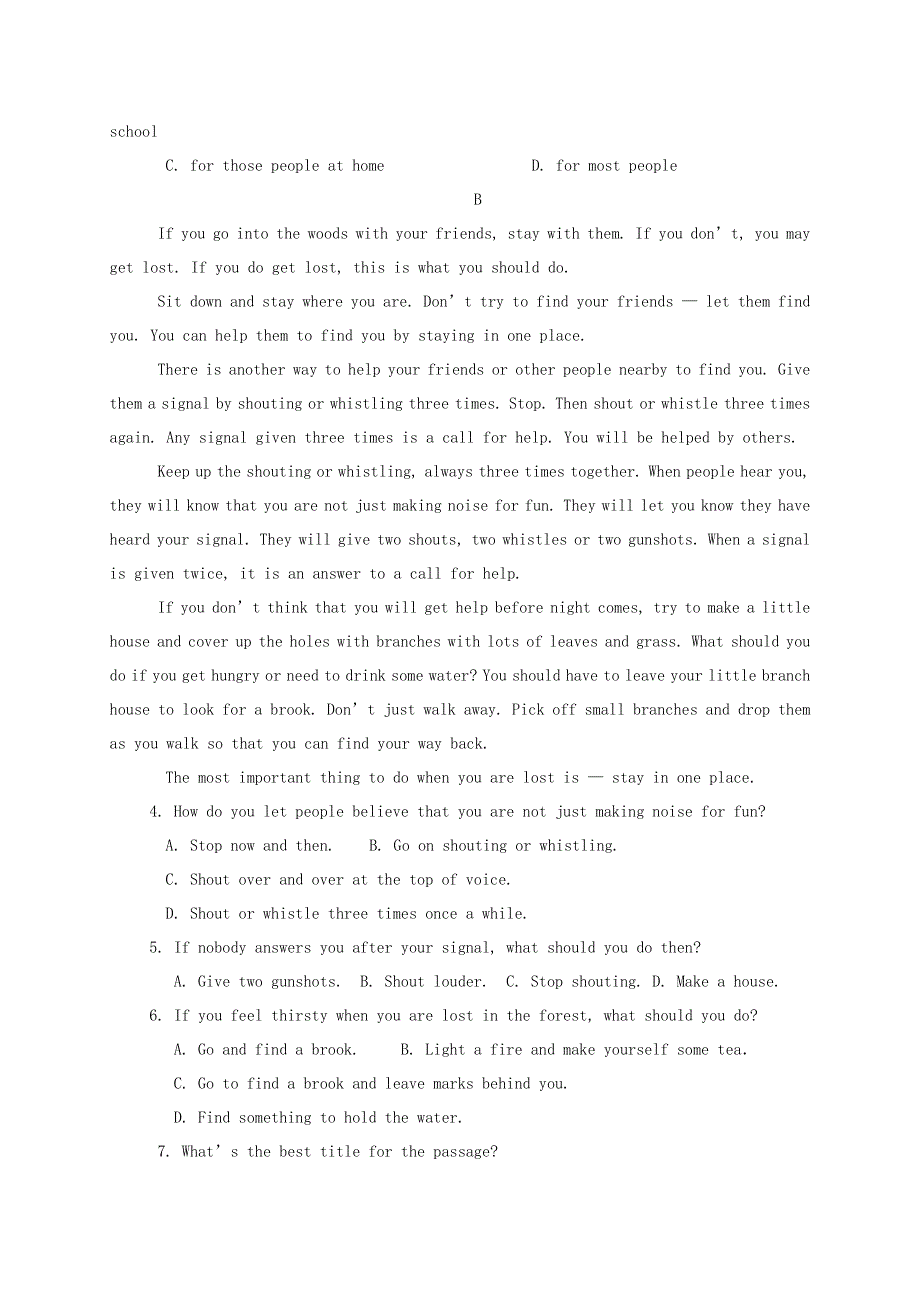 四川省宜宾市一中2015_2016学年高二英语上学期第10周训练题.doc_第2页