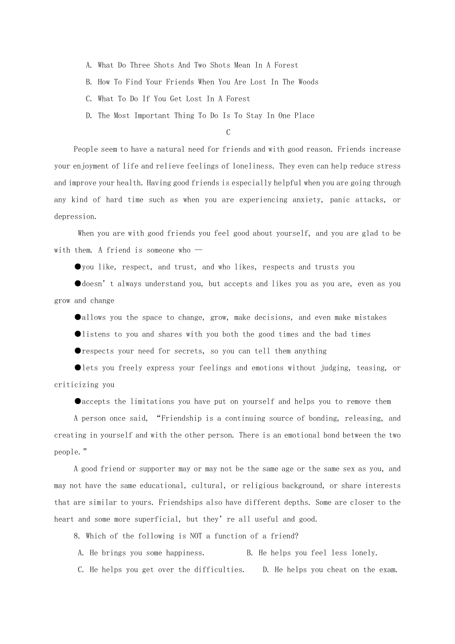 四川省宜宾市一中2015_2016学年高二英语上学期第10周训练题.doc_第3页