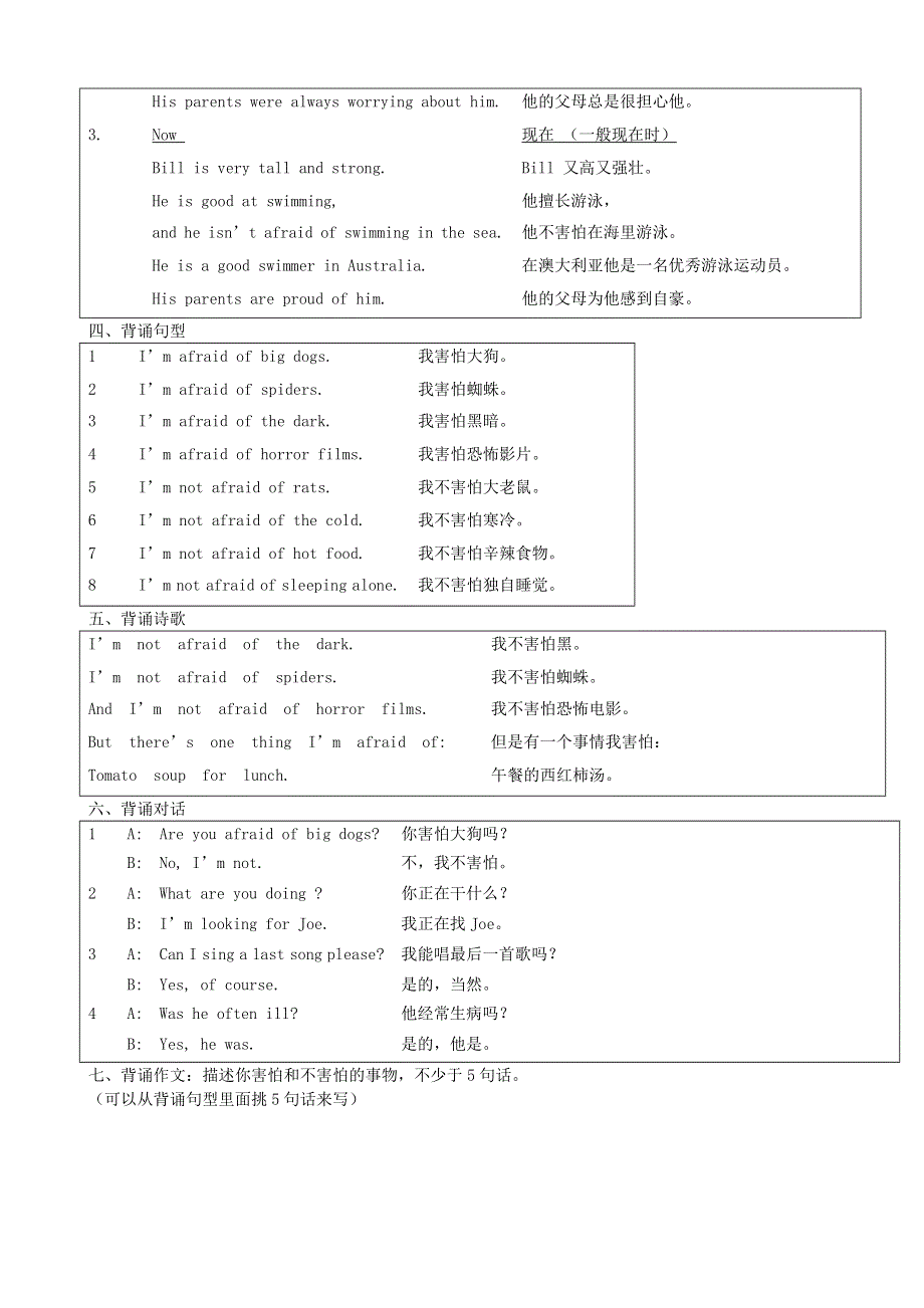 2020春五年级英语下册Unit6Adventures单元知识梳理剑桥版202005143106.doc_第2页