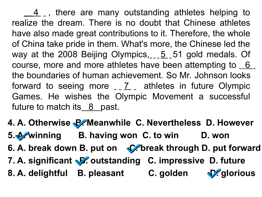 江苏省南京市溧水区第三高级中学（译林牛津版）高中英语必修四课件：U2SPORTS EVENTS.ppt_第3页