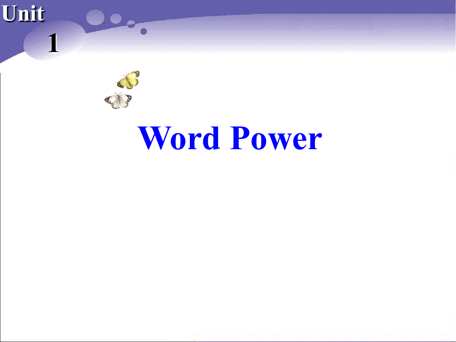 江苏省常州市西夏墅中学高一英语牛津版课件 必修三：UNIT 1 THE WORLD OF OUR SENSES WORD POWER.ppt_第1页