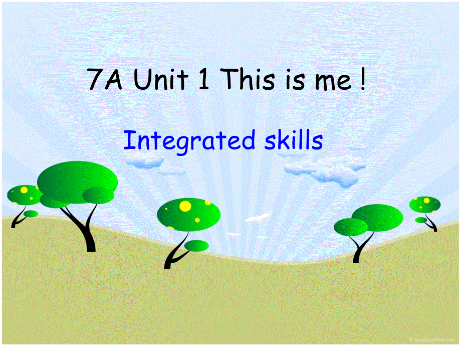 江苏省南京市高淳区第一中学牛津译林版七年级英语上册 U1this is me——Integrated skills课件.ppt_第1页
