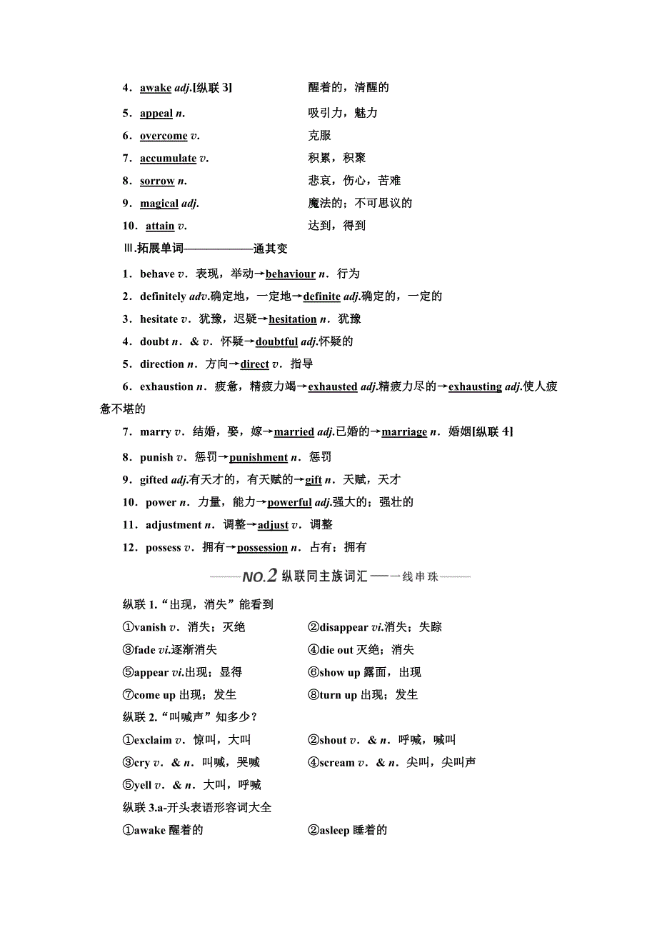 2020版高考一轮复习英语新课改外研版学案：选修6 MODULE 2 FANTASY LITERATURE WORD版含解析 (2).doc_第2页