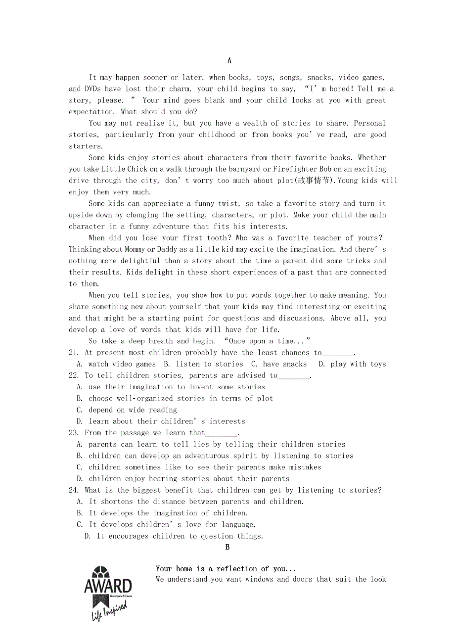 吉林省吉林市第一中学2015_2016学年高二英语11月月考试题.doc_第3页