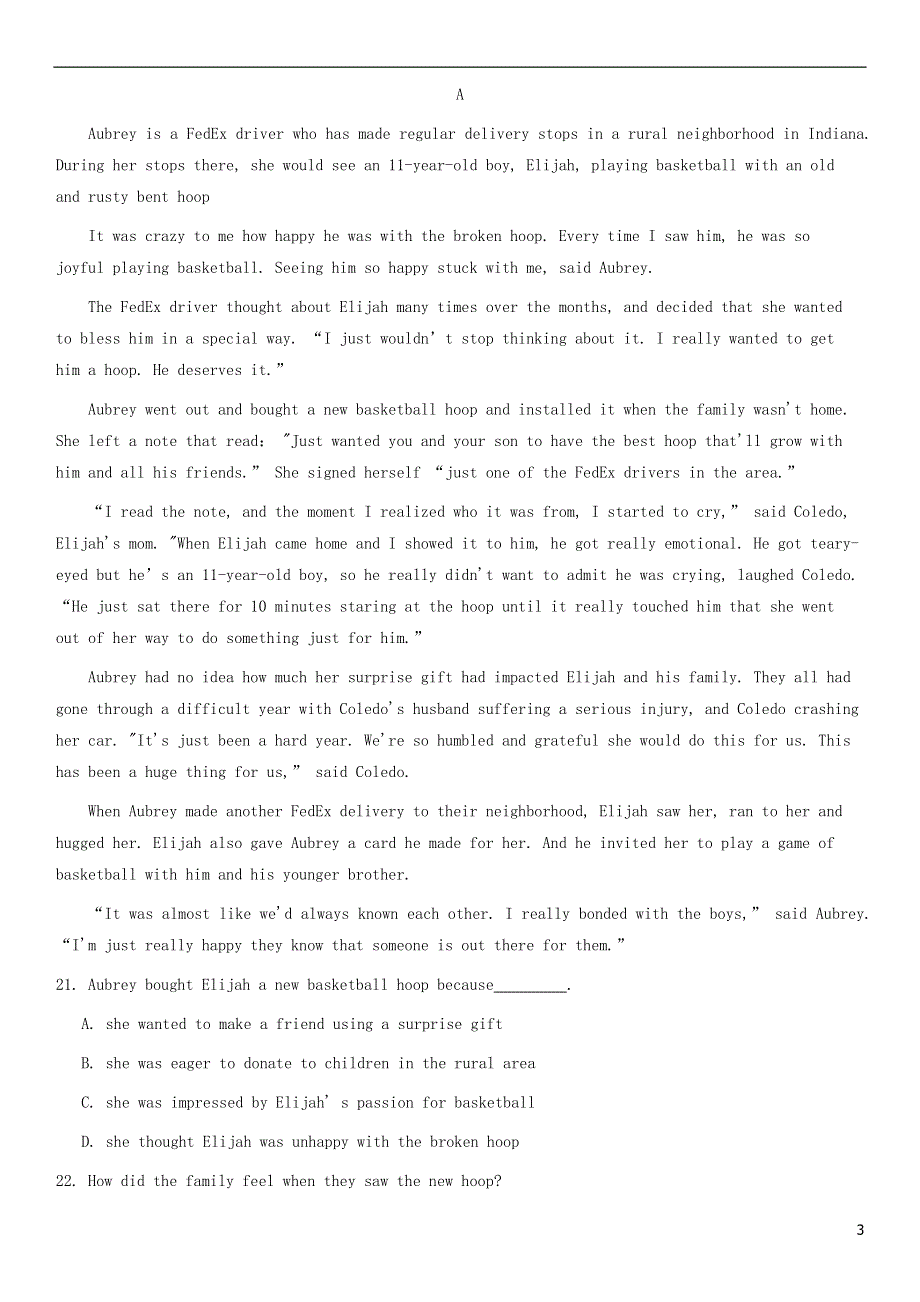 北京市海淀区2021届高三英语下学期二模试题.doc_第3页