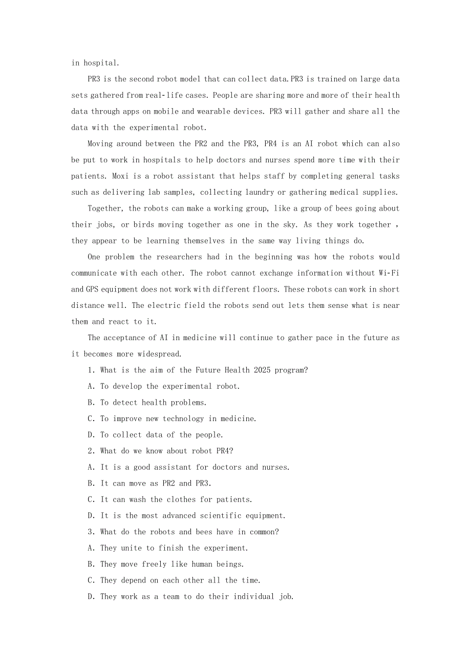 2020-2021学年新教材高中英语 UNIT 2 SUCCESS Period 4 Lesson 3作业（含解析）北师大版选择性必修第一册.doc_第3页