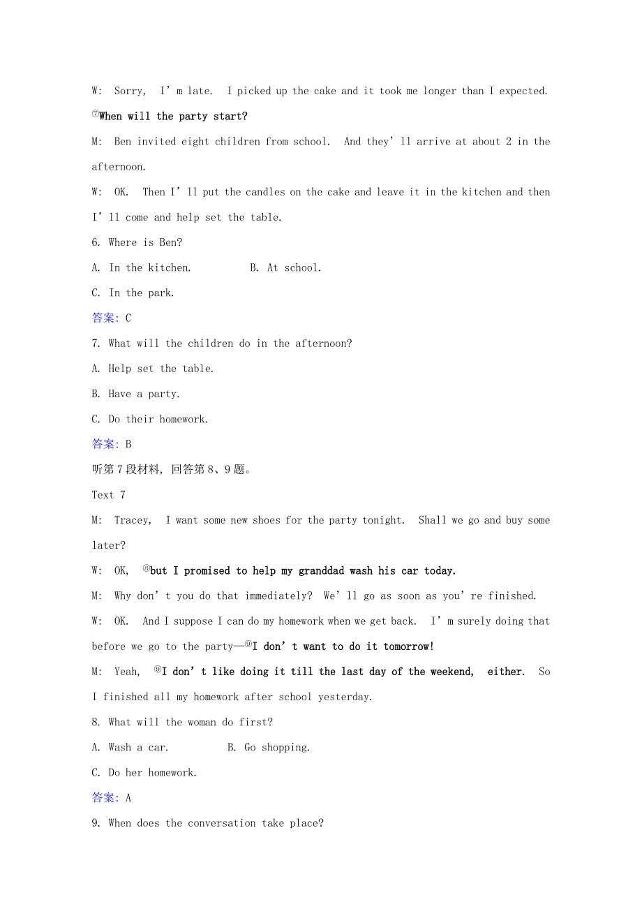 2020-2021学年新教材高中英语 Unit 3 Diverse Cultures单元素养检测课时素养检测（含解析）新人教版必修第三册.doc_第3页