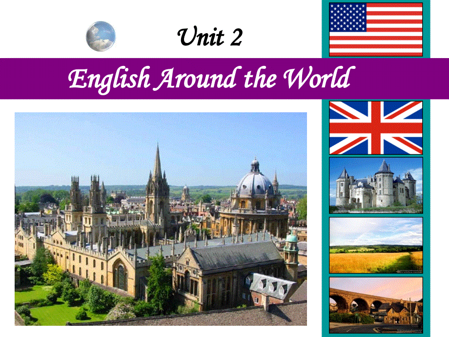 江西省吉安县第三中学人教版高中英语必修一课件：UNIT 2 ENGLISH AROUND THE WORLD—— WARMING-UP-AND-READING .ppt_第1页