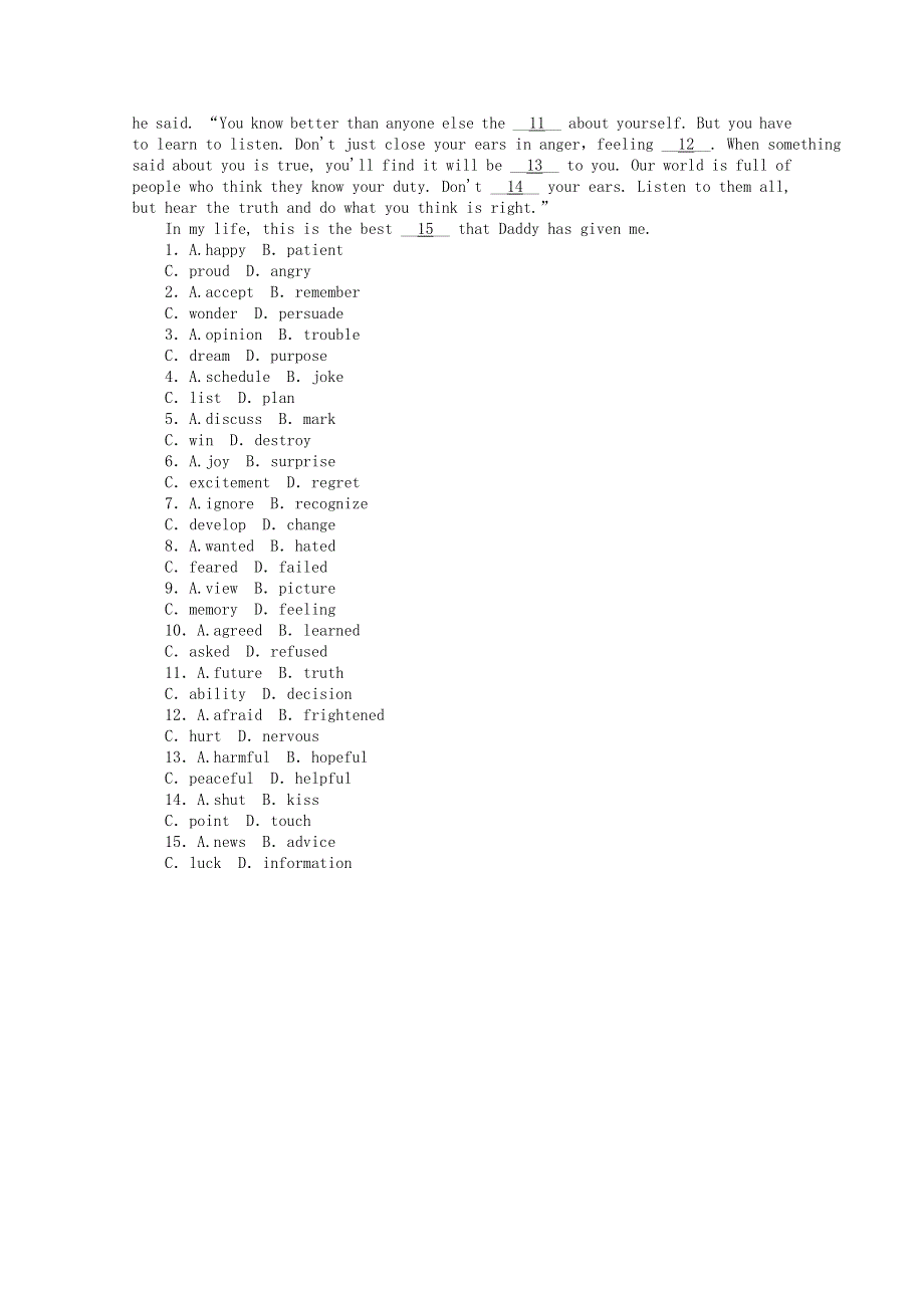 2020-2021学年新教材高中英语 Unit 5 Into the wild Section Ⅲ Grammar—定语从句（Ⅱ）课时作业（含解析）外研版必修第一册.doc_第3页