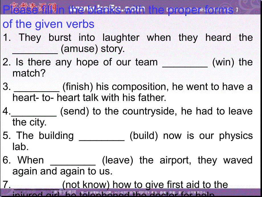 江苏省连云港灌云县第一中学高中英语必修五：UNIT 2 THE ENVIRONMENT GRAMMAR AND USUAGE课件.ppt_第3页