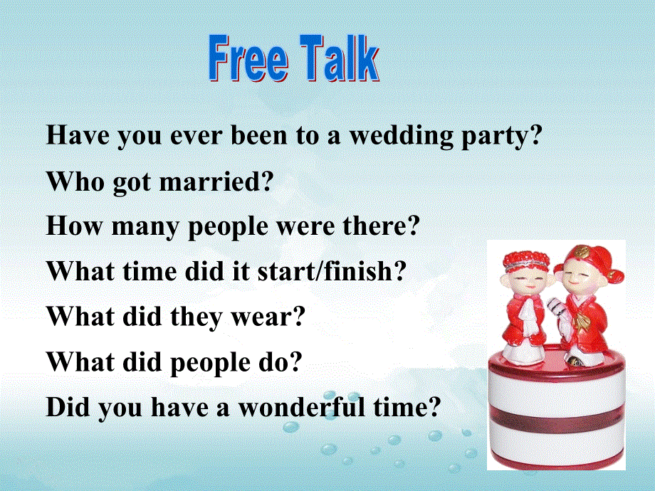 北京市房山区周口店中学高一英语课件：UNIT 3 CELEBRATION-LESSON 3（北师大版必修1）.ppt_第2页