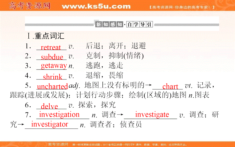 新教材2021-2022学年高中外研版英语选择性必修4课件：UNIT5 SECTION Ⅱ　USING LANGUAGE .ppt_第2页