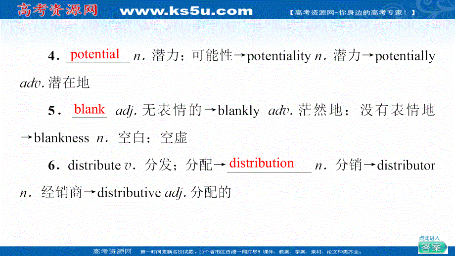 新教材2021-2022学年高中外研版英语选择性必修第四册课件：UNIT 4 EVERYDAY ECONOMICS 教学 知识细解码 扫描版.ppt_第3页