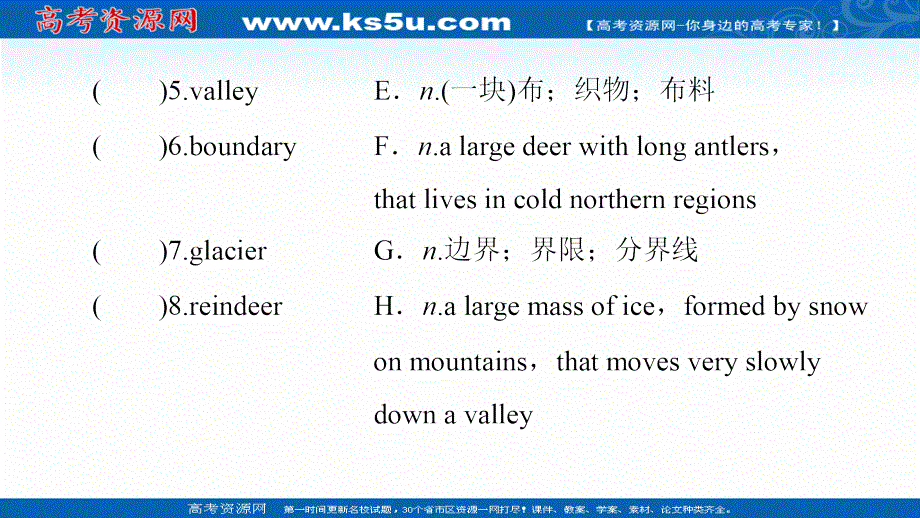 2021-2022学年新教材人教版英语选择性必修第一册课件：UNIT 3 FASCINATING PARKS 预习 新知早知道 .ppt_第3页