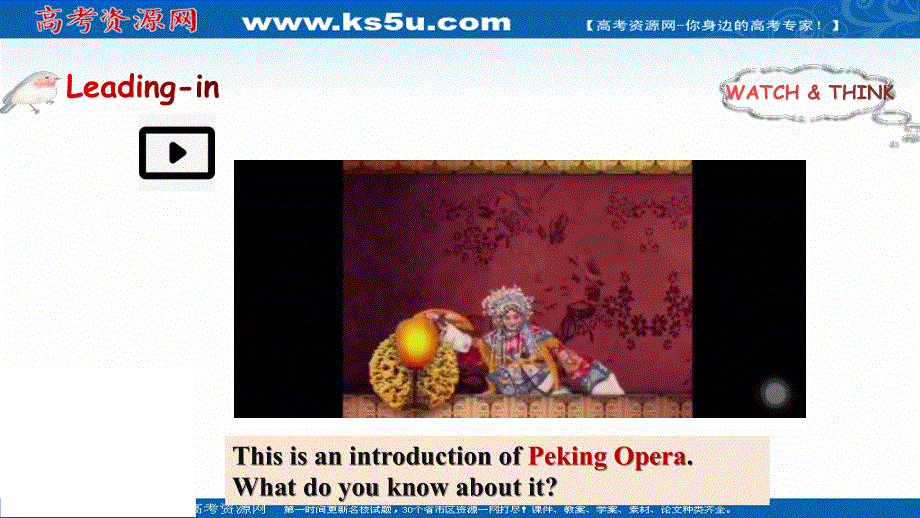 新教材2021-2022版外研版英语必修第二册课件：UNIT 4 STAGE AND SCREEN-PERIOD 1 STARTING OUT .ppt_第2页