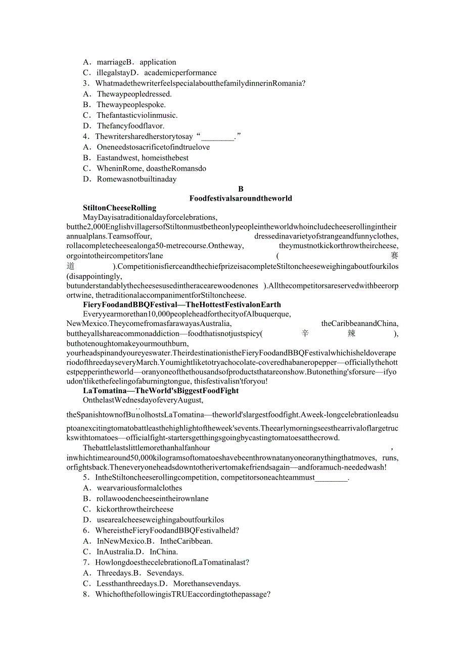 2021-2022学年新教材译林版英语必修第二册课时作业：UNIT3　SECTIONⅡ　GRAMMARANDUSAGE&INTEGRATEDSKILLS WORD版含解析.docx_第2页