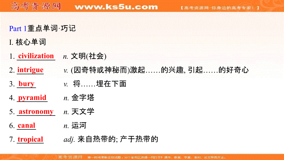 新教材2022届新高考英语外研版一轮复习学案自查课件：选择性必修 第四册 UNIT 5 INTO THE UNKNOWN .ppt_第2页